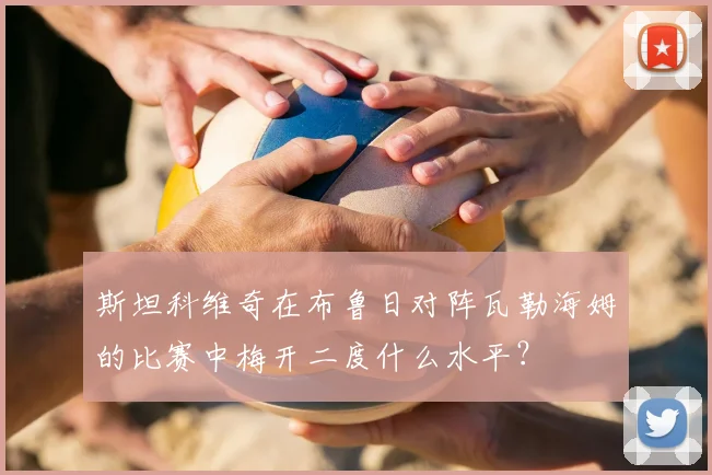 斯坦科维奇在布鲁日对阵瓦勒海姆的比赛中梅开二度什么水平？
