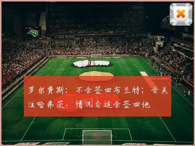 罗尔费斯：不会签回布兰特；会关注哈弗茨，情况合适会签回他